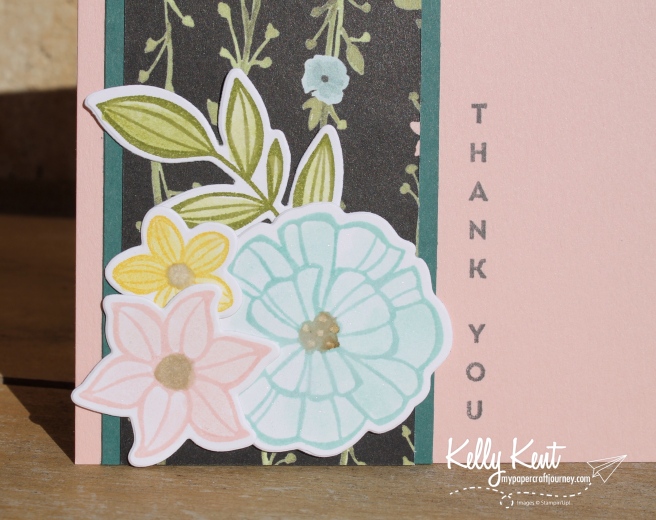 Falling Flowers Thank You Cards | kelly kent