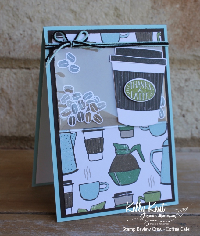 Stamp Review Crew - Coffee Cafe | kelly kent