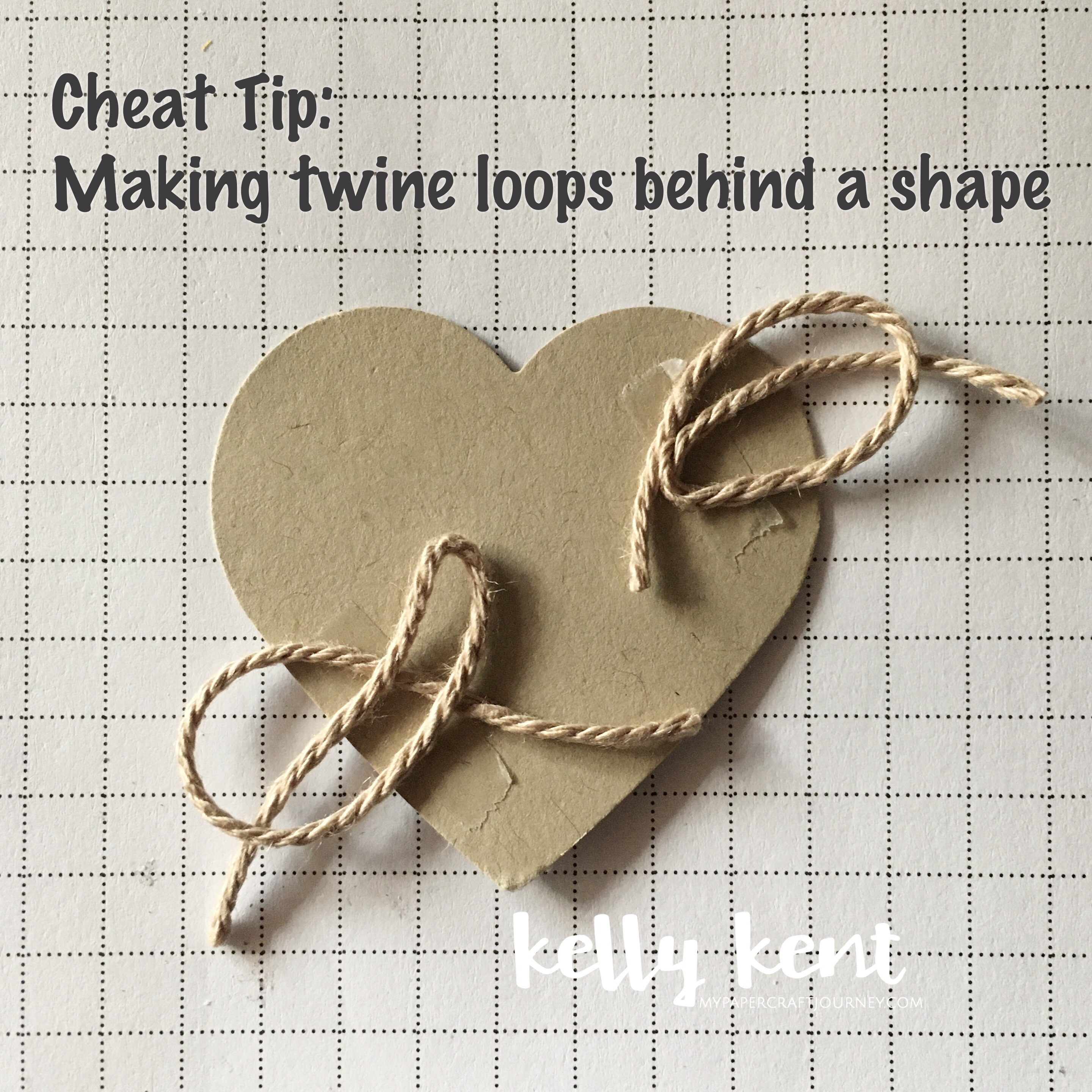 Cheat tip - twine loop | kelly kent