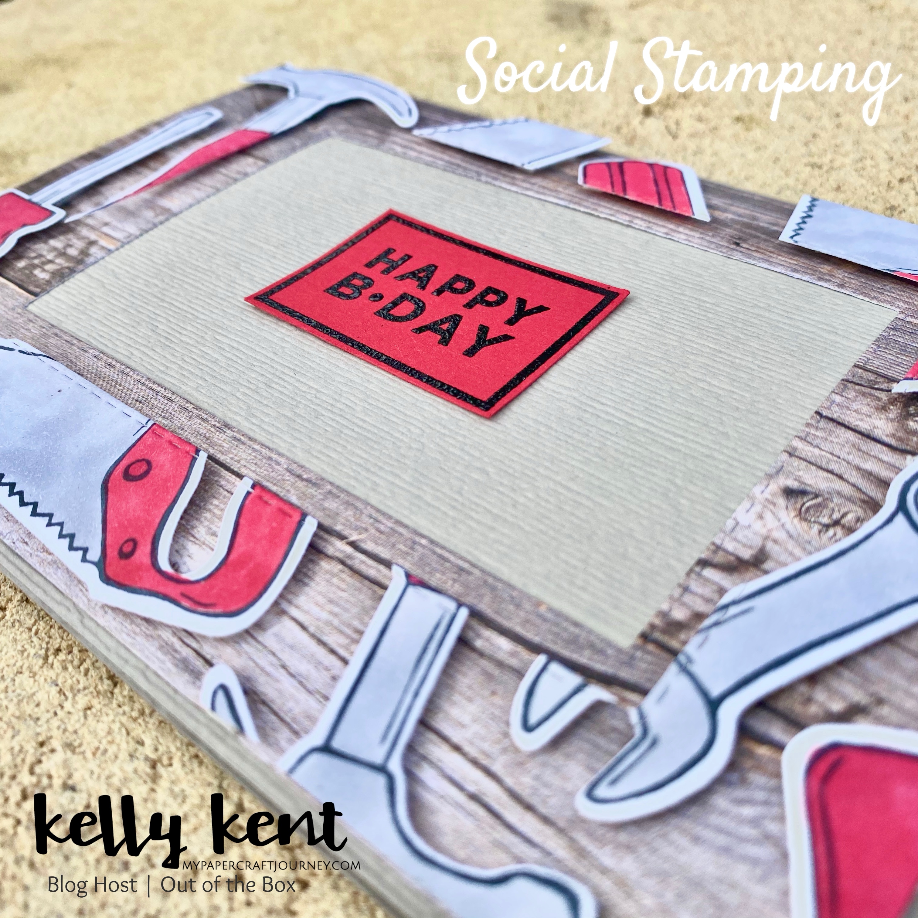 Nailed It Floating Frame Card | kelly kent